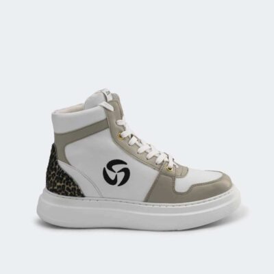 Bota vegana Leopard